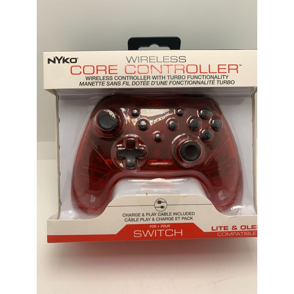Nyko Wireless Core Controller For Nintendo Switch Lite & OLED Bluetooth Turbo Fu